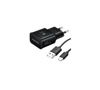 Samsung EP-TA20 Universel Noir Secteur Charge rapide Intérieure, Extérieure