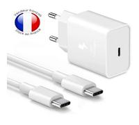 Chargeur - Samsung - Galaxy Xcover 5 - 25W - Câble Double Type C - Charge rapide 3A