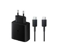 Chargeur Samsung Super Fast Charging 45W EP-TA845EBE - Câble Type-C vers Type-C EP-DG977BBE Noir