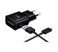 Chargeur Samsung TA200NBE, 15W USB avec câble Type-C noir (en vrac)