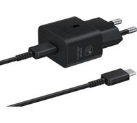 Chargeur SAMSUNG USB-C 25W Noir avec Câble usb type C