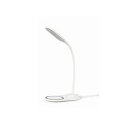 Gembird TA-WPC10-LED-01-W chargeur d'appareils mobiles Smartphone Blanc CC Recharge sans fil Intérieure
