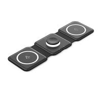 Chargeur Sans Fil 15w, 3en1, Indicateur Led, Compatibilité Magsafe - Vention (Fggb0) - Noir