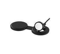 Satechi Chargeur à induction OntheGo™ 2-en-1 pliable Qi2 15W iPhone 12–17 5W Apple Watch Noir