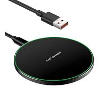 Chargeur sans Fil 20W Rapide - Chargeur à Induction pour iPhone 16/15/14/13/12, Station de Recharge Compatible avec Samsung Galaxy S24/S23/S22/S21/S20, Huawei, Xiaomi et Autres Appareils Qi