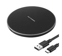 Chargeur sans Fil 20W Station de Charge Inductive Chargeur Rapide sans Fil Qi Chargeur à Induction pour iPhone 16/15/14/13/12/11 Pro/XS/X AirPods 4/3/2 Samsung Galaxy S24/23/22/21 LG OnePlus Pixel