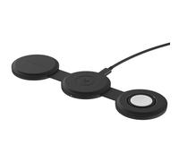 Chargeur Sans Fil 3-en-1 Compatible Qi2 15W Modèle OnTheGo Pliable Noir