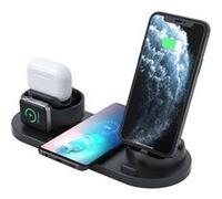 Chargeur sans Fil 3 en 1 Induction Apple Qi Station de Compatible with Apple Watch 6/5,iPhone XS max/11 Pro/12,Huawei P30, AirPods Pro(Nior) G