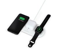 Chargeur sans fil 3 en 1 - KSIX smart your tech - 15 W - Tec. Qi - Compatibilité Smartphone