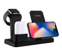 Chargeur sans Fil 3 en 1 Station d'accueil de Chargement sans Fil Support pour Apple Watch 6/5/4/3/2, 7,5 W pour iPhone 12 Pro Max / 12 / SE2 / 11 Pro/XS/XR/X / 8 Plus et AirPods Pro G