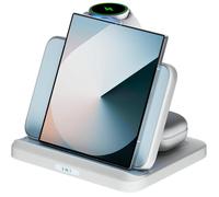 Chargeur sans Fil 3-en-1 Tigratigro pour Samsung-Station de Recharge Rapide Pliable Compatible Galaxy S24/S23/S22/S21/Note 20/10/9