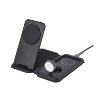 Chargeur sans fil 3-en-1 - UAG - Compact - Support magnétique - Compatible MagSafe