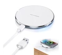 Chargeur sans Fil 35W Qi avec Câble USB-C Compatible Phone Gal Pods | Chargeur induction Qi 35W compatible Phone 17pm 17 16 15 14 13 12 Air Pods 2/3/Pro, pour Sam Gal S24/S23/S22/S21 USB-C