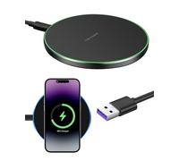 Chargeur sans Fil 35W, Station de Recharge sans Fil Rapide, Chargeur Induction Compatible avec i Phone 16/15/14/13/12, Galaxy S24/S23/S22/S21, Xiao mi, Hua wei, One Plus, Air Pods, Qi USB C