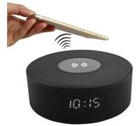 Chargeur sans fil Bluetooth Haut-parleur réveil téléphone Chargeur pour Samsung iPhone G