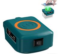 Chargeur sans fil Bosch pour batterie 18 V, chargeur rapide USB/Type-C pour téléphone 15 W