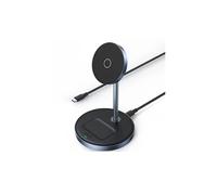 UGREEN Zapix Chargeur Induction 2 en 1 Qi MagSafe Station sans Fil | Compatible avec iPhone 17/16/15/14/13/12 Air Plus Pro Max, AirPods 4/3/Pro/2/1, Charge Magnétique Rapide, Mode StandBy