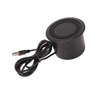 Chargeur sans Fil de Bureau, Chargeur sans Fil intégré au Bureau, Protection Contre la Surchauffe, Plug and Play, Station de Charge sans Fil Cachée pour Cafés, Bars, Aéroports, Bureaux