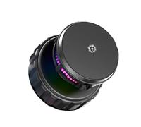 Chargeur sans Fil de Voiture, Support de Charge magnétique pour téléphone, Chargeur Rapide 15 W avec lumière intérieure pour Voiture, idéal pour Les navetteurs et Les Voyages