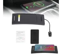 Chargeur sans Fil de Voiture, Support de téléphone de Chargeur sans Fil Rapide de Voiture 15W pour A6 C7 2012-2018
