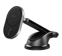 Bigben Connected Support voiture MagSafe - Charge sans fil 15W, bras ajustable, noir