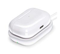 Chargeur sans fil FutureCharger pour Airpods, station de chargement sans fil en plastique pour Airpods, Airpods Pro, écouteurs Bluetooth blanc