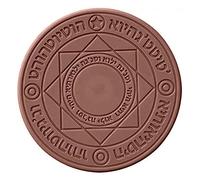 Chargeur sans Fil Magic Array Round Fast Charging Pad adapté aux appareils prenant en Charge Le Chargement sans fil-D-25cm,Brown