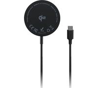 Chargeur sans fil Magnétique 15W Qi Stand Smartphone + Truewireless Noir Samsung