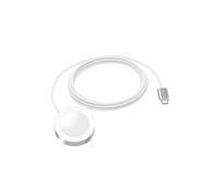 Chargeur sans fil MagSafe 3W Qi Apple Watch Series Blanc et Argent + Garantie à vie Force Power