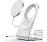 Chargeur sans Fil Magnétique,Chargeur a Induction pour iPhone Compatible avec Mag-Safe(Blanc)-Chronus BLANC G