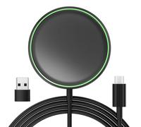 Chargeur sans Fil magnétique Mag-Safe sans Fil Compatible avec Chargeur MagSafe pour i Phone 15/14/14 Plus/14 Pro/14 Pro Max/i Phone 13/13 Pro/13 Pro Max/13 Mini/12/12 Pro, Noir