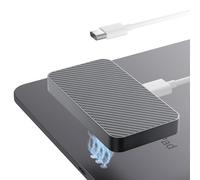 Chargeur sans Fil magnétique pour iPad Pro Série, Chargeur connecteur Intelligent à Charge Rapide 18W, Tampon de Charge sans Fil en Alliage d'aluminium avec câble USB-C de 3.3 Pieds Gris (11inch)