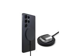 Chargeur sans fil noir 2-en-1 smartphone / Buds 15W Coloris Noir GP-SACBMSALK25