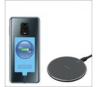 Chargeur sans fil PAD et récepteur externe compatible avec Xiaomi Redmi Note 7 8 8T 9S 9 10S 10 Pro Max