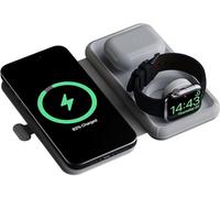 Chargeur sans Fil Pliable Xtorm 15W, 3 en 1, Capacités de Charge sans Fil Ultra-Rapides, Design élégant, Gris