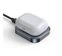 Chargeur sans fil pour Airpod, conçu pour Airpods 4 (ANC)/3e/2e génération, pour AirPod Pro 3 (2025)/2e génération, écouteurs sans fil, fins et compacts pour voyage, bureau à domicile, (gris)