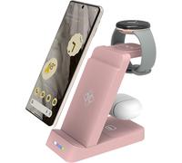 Chargeur Sans Fil Pour Google Pixel Watch,3 En 1 Station De Recharge Pour Google Pixel 7 Pro/7a/7/ Fold/6/6 Pro/5/4/3/Taille Xl,Écouteurs Pixel Pro,Samsung Galaxy/Iphone
