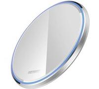 Chargeur Sans Fil pour iPhone 11 Pro SE 2020 8 X XR XS Max, Chargeur Rapide Sans Fil 10W(Blanc)-Chronus BLANC G