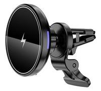 Chargeur sans fil Pour Magsafe pour Iphone 12 12 Pro Max 12mini 15W Support de voiture de téléphone adsorbable à aimant à charge rapide pour support d'aération G