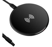 Chargeur sans Fil pour Oppo Find X3 Lite Smartphone Induction QI Ultra Plat Bureau (Noir)