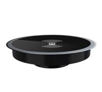 Chargeur sans fil pour téléphone, chargeur sans fil invisible 15W PAD