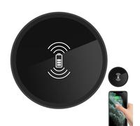 Chargeur sans Fil pour téléphone - Station de Charge Rapide 15W Invisible sous Bureau, Tapis de Chargement sans pour de Travail de Meubles de à Table | Chargeur caché Compatible ave