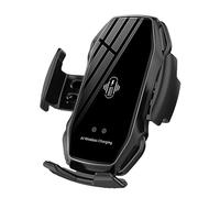 Chargeur sans Fil pour Voiture, la température, Support téléphone Portable | Support téléphone sans Fil à Serrage Automatique pour Chargement par Induction pour Voiture Bureau