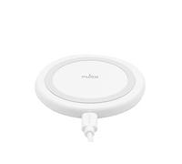Chargeur sans fil 15 W pour smartphones Android et iPhone - blanc