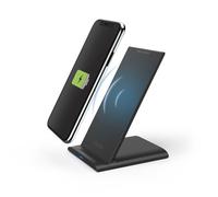 Chargeur sans fil "QI-FC10S", 10 W, chargeur ss fil pr smartphone, noir