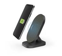 Hama Chargeur à induction 2000 mA QI-FC10S-Fab 00201685 Sorties standard Qi noir