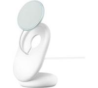 Chargeur Sans Fil Qi2 15W magnétique avec Support avec Câble USB-C 1m Google Blanc Blanc