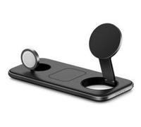 Chargeur sans fil Qi2 pour iPhone, AirPods et Watch Noir