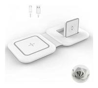 Chargeur Sans Fil Rapide 15W Compatible avec IPhone 12/Mini/Pro/Pro Max(Noir)-Chronus NOIR G