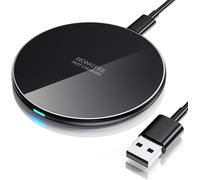 Chargeur sans Fil Rapide 20 W pour iPhone17/16/15/14/13/12 11Pro Max/Pro/Mini/XS/XR/X/8 Plus,Chargeur à Induction Station de Charge pour Samsung Galaxy S23/S22/S21/S10E/S9/S8, Note 20/10/9